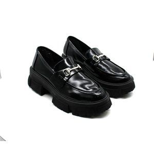 Steve Madden Black platform Loafers